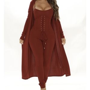 Fashion nova jumpsuit set